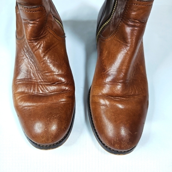 Coach Mirriam Brown Leather Riding Boots Sz 6 - Picture 10 of 10